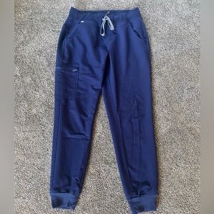 Figs Navy Women’s Jogger Scrub Pants Small